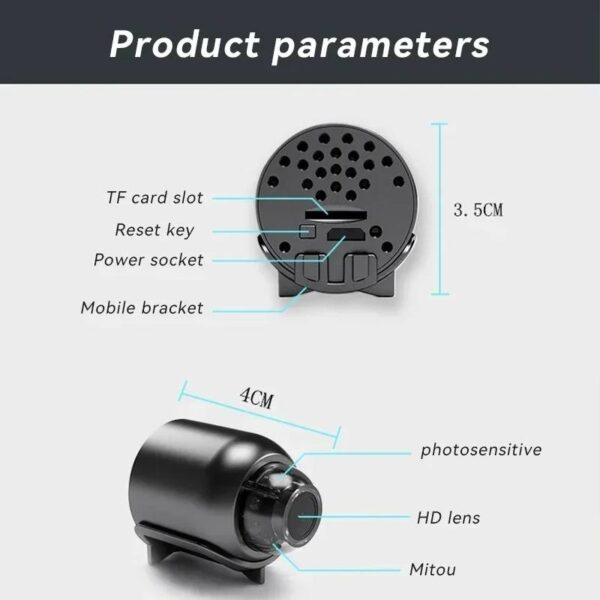 Mini WIFI Camera 1080P HD - Image 3