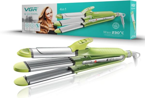 Vgr V-569 4 in 1 Electric Power Cord Professional Flat Iron Hair Straightener