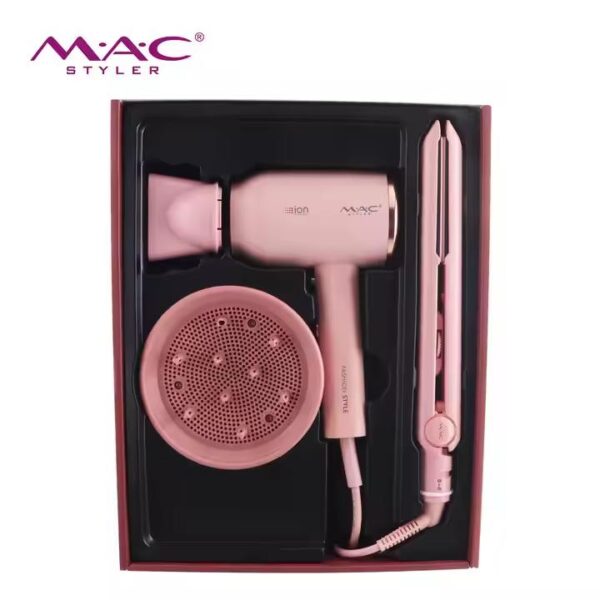 MAC styler Pro+ 2in1 Professional perfume anion hair dryer family combo set