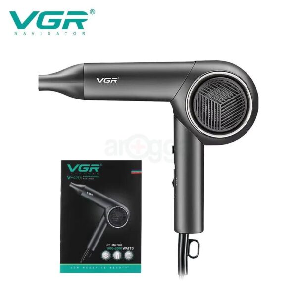 VGR V-420 Professional Portable Foldable Hair Dryer - Image 2