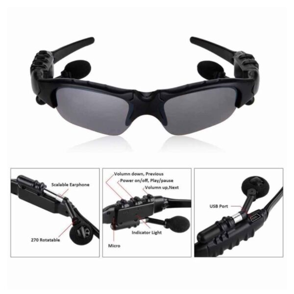 Wireless Bluetooth sunglasses headset headphone - Image 4