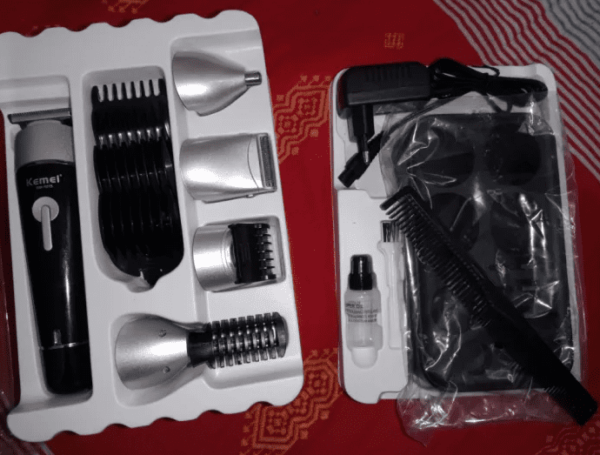 Kemei KM-1015 Grooming Kit 10 in 1 Hair Trimmer - Image 2