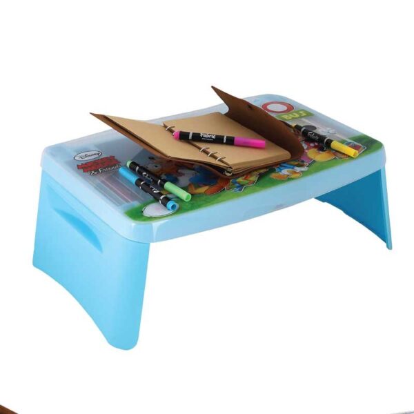 Folding Baby Reading Writing Portable Desk With Compartments - Image 2