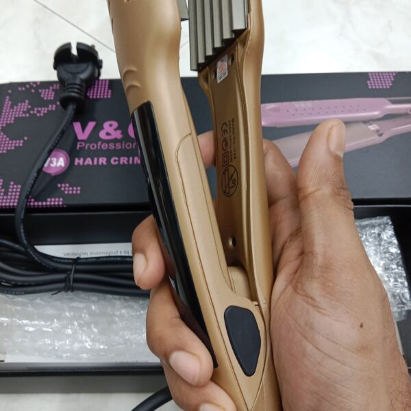 V&G Professional V3A Hair Crimper – Advanced Ceramic Crimper - Image 2
