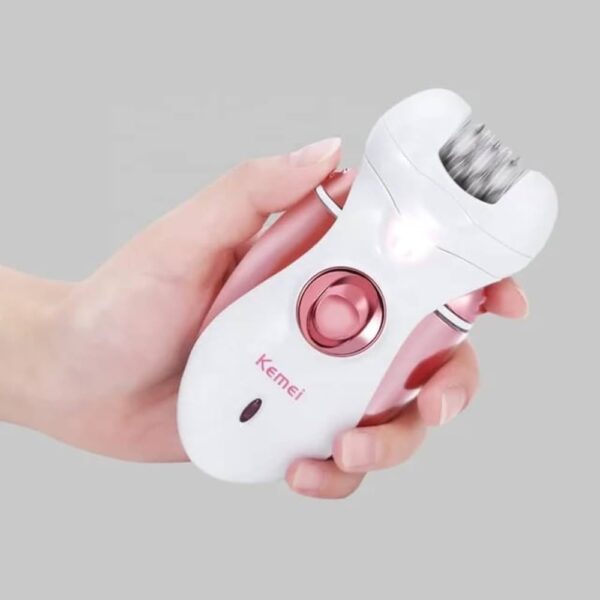 Kemei KM-2530 4 in 1 Rechargeable Epilator Shaver For Woman - Image 4