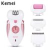Kemei KM-2530 4 in 1 Rechargeable Epilator Shaver For Woman - Image 3