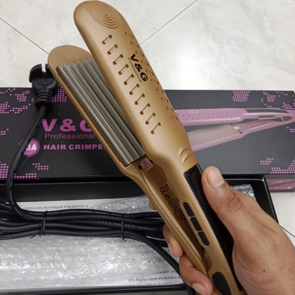 V&G Professional V3A Hair Crimper – Advanced Ceramic Crimper - Image 3