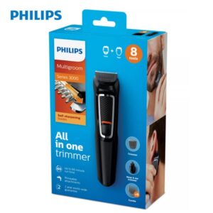 Philips Mg3730 8 In 1 Beard Trimmer & Hair Trimmer With Nose Trimmer For Men