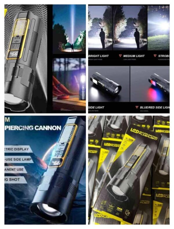 RM Torch Light-X55 with Power Bank - Image 4