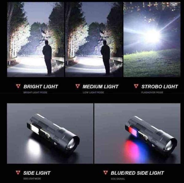 RM Torch Light-X55 with Power Bank - Image 3
