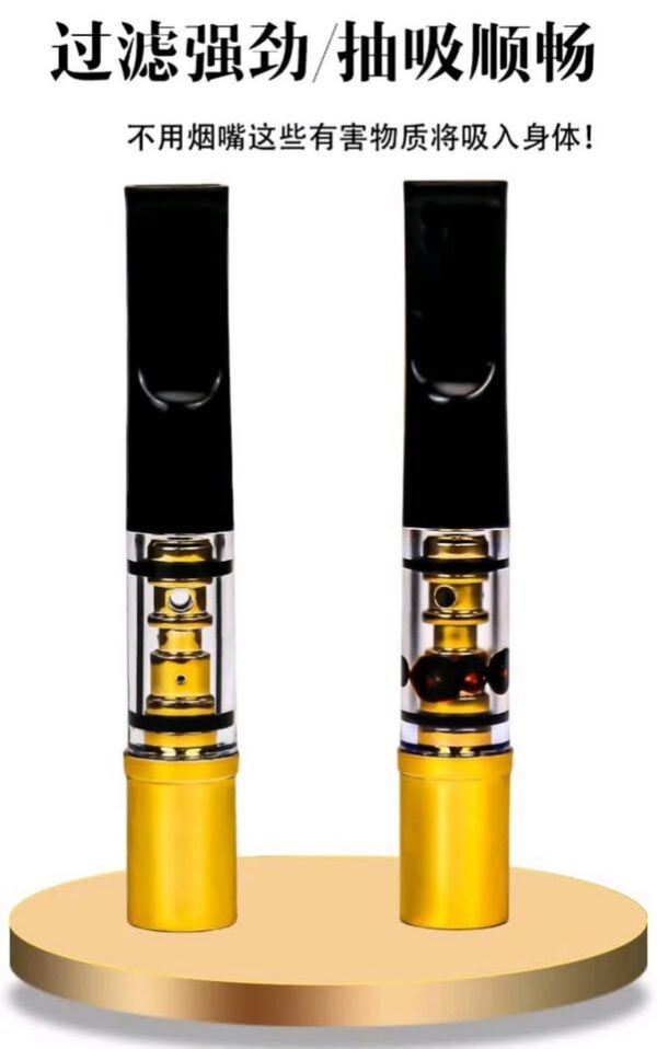 Upgraded Magnetic Three-Purpose Loop Washable Filter Cigarette Holder Men's - Image 2