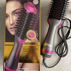 DSP 50052 Hot Air Blower 3 in 1 Curler One Step Hair Straightener Blower 1000W Power Professional Hair Dryer