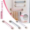 Bathroom & Kitchen Storage Hooks(3 piece) 1set Hooks are moveable and adjustable - Image 3