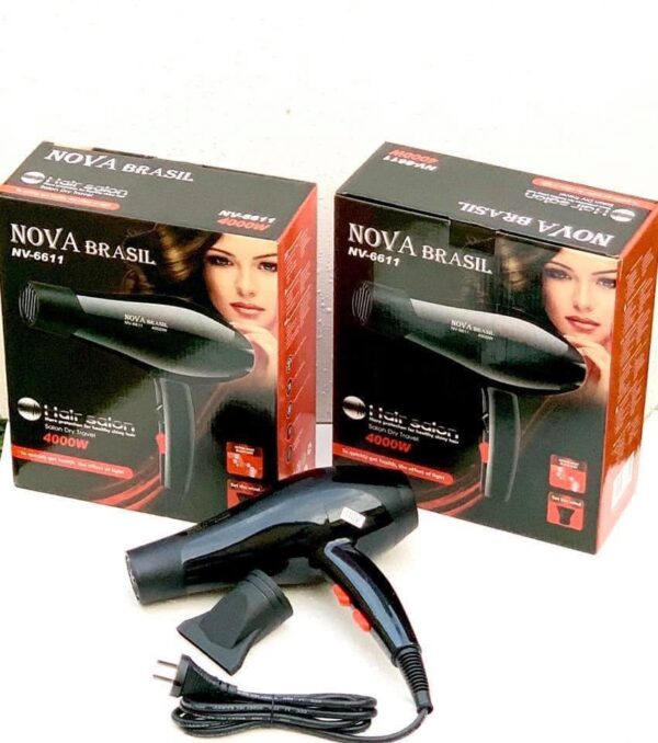 Nova Professional Hair Dryer 4000W NV-6611  High Speed Hair Dryer - Image 3
