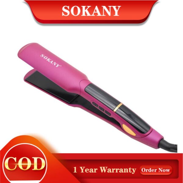 Sokany HS-030 Professional Hair Straightener for Women