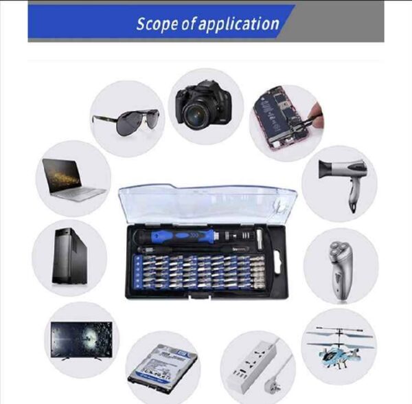 58-in-1 Screwdriver Set Multifunctional DIY Disassembly Mobile Phone Computer Maintenance Tool Batch - Image 3