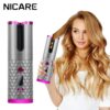 Automatic Hair Curler Cordless USB Rechargeable Ceramic Curling Iron - Image 4