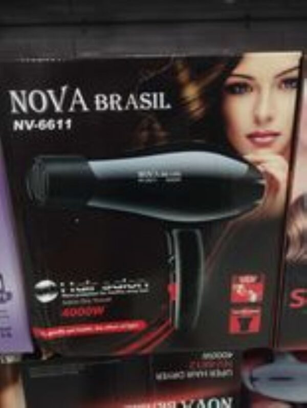 Nova Professional Hair Dryer 4000W NV-6611  High Speed Hair Dryer - Image 2