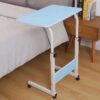 Laptop Desk Table Metal Frame and MDF Desktop Home Office Furniture Folding Computer Table - Image 4