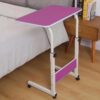 Laptop Desk Table Metal Frame and MDF Desktop Home Office Furniture Folding Computer Table - Image 2