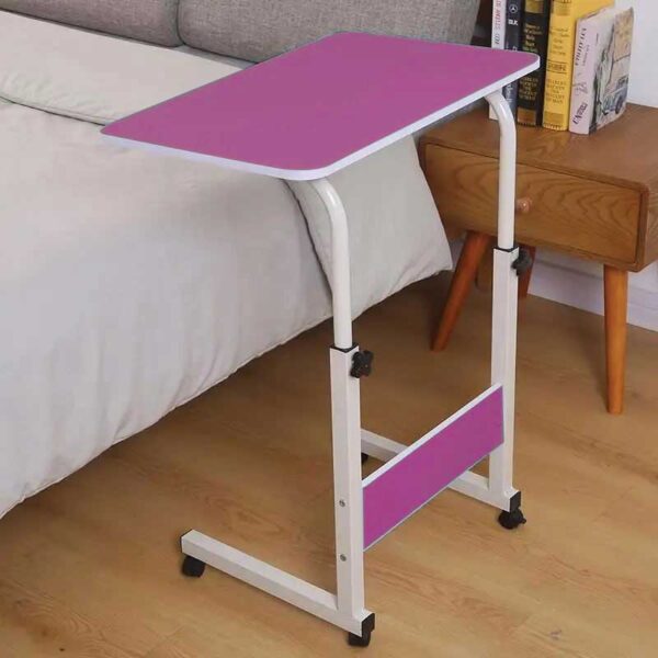 Laptop Desk Table Metal Frame and MDF Desktop Home Office Furniture Folding Computer Table - Image 2