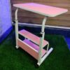 Moveable & Height Adjustable Laptop Table with 2 Shelves / Study Table / Side Table - Image 2
