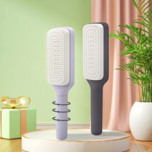 Self Cleaning Fashion Hair Comb Self Cleaning Hair Brush