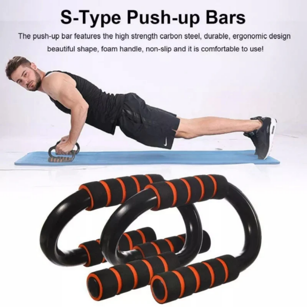 Push up Stand - Black and Orange