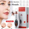 Clean Blackhead Vacuum,Rechargeable Electric Blackhead Removal Tool with USB Rechargeable Blackhead Suction Machine